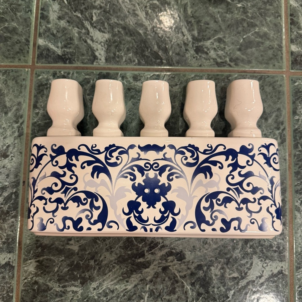 Marcel Wanders for Ranstad Holding Limited Edition Blue Delftware Tulip Vase